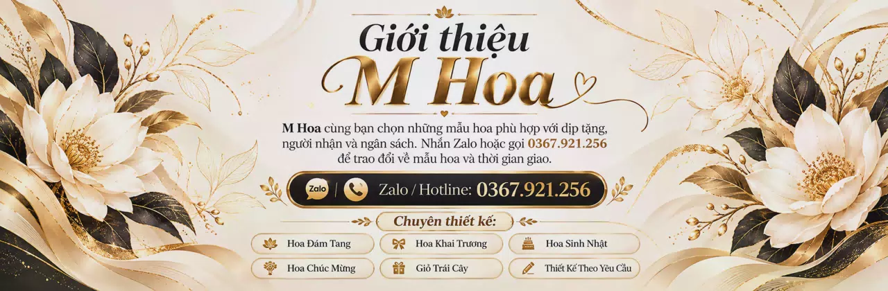 Ảnh bìa Shop hoa tươi Châu Thành Tiền Giang - Gói ghém những lời muốn gửi